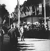 Oscar II vid Lilleskogs station.