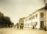 Sandgärdsgatan västerut från Västergatan. Växjö ca. 1915
