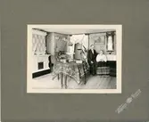 Albin och Johanna Svensson i sitt hem, Dragarbrunnsgatan, Uppsala