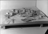 Modell av stadsplan, Västerås.
