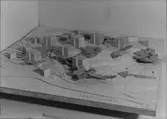 Modell av stadsplan, Västerås.
