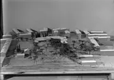 Modell av stadsplan, Västerås.
