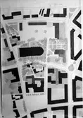 Ritning över Domkyrkoområdet i Västerås.
