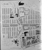 Karta, förslag till Rådhuset i Västerås.