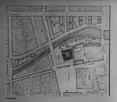 Rådhustävling, Västerås. Karta.