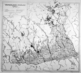 Fyndkarta över Västmanlands stenålder.