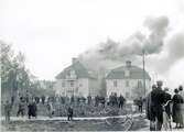 Brand i Brandalsund år 1933.Fotograf E. Sörman.