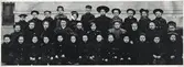 Klass från Flickskolan, Växjö, 1905. 
Eventuellt två parallella klasser (?).