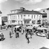 Torget i Härnösand bild tagen 1962-05