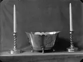 Skål och ljusstakar, Västerås.
