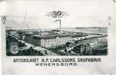 Vänersborg. Aktiebolaget A.F Carlssons skofabrik Wenersborg