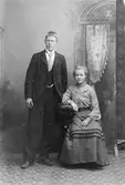 C A Backlund; Ingår i porträttsamlingen från Knut Wallins ateljé.