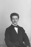 Herr T Edin; Ingår i porträttsamlingen från Knut Wallins ateljé.