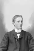 Emanuel Edlund; Ingår i porträttsamlingen från Knut Wallins ateljé.