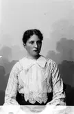 Ada Fagerström; Ingår i porträttsamlingen från Knut Wallins ateljé.