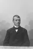 Arvid Johansson; Ingår i porträttsamlingen från Knut Wallins ateljé.