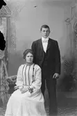 Herr Löfstrand; Ingår i porträttsamlingen från Knut Wallins ateljé.