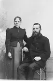 O Olsson; Öje Stigsjö; Ingår i porträttsamlingen från Knut Wallins ateljé.