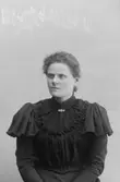 Hilma Pettersson; Ingår i porträttsamlingen från Knut Wallins ateljé