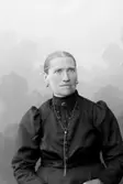 Änkan Anna Sundqvist; Ingår i porträttsamlingen från Knut Wallins ateljé.