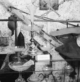 Utställning Tiotusen år. I utställningsdelen ”Tågvagnarna