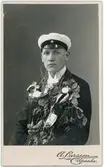 Kabinettsfotografi - student, Uppsala 1917