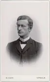 Kabinettsfotografi - professor Danielsson, Uppsala före 1914