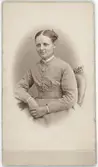 Kabinettsfotografi - kvinna, Uppsala