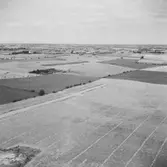 Vy från Odinstornet som låg vid Odense. Tornet förstördes 1944. Danmark 1935.