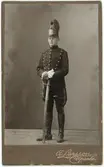 Kabinettsfotografi - man, Uppsala 1912