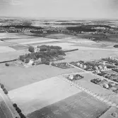 Vy från Odinstornet som låg vid Odense. Tornet förstördes 1944. Danmark 1935.