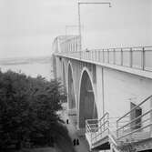 Lilla Bältbron som invigdes 1935. Danmark 1935.