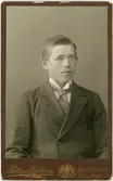 Kabinettsfotografi - ung man, Östhammar