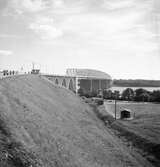 Lilla Bältbron som invigdes 1935. Danmark 1935.