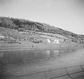 Vid Elbe? Fotograferat från tåget. Tjeckoslovakien-Ungern-Österrike 1935.
