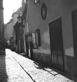 I den gamla delen av Prag. Tjeckoslovakien-Ungern-Österrike 1935.