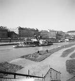 Ångbåten Orel på Donau. Wien. Tjeckoslovakien-Ungern-Österrike 1935.