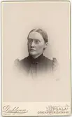 Kabinettsfotografi - miss Elisabeth May, Uppsala 1891