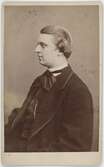 Kabinettsfotografi - juridikstuderande Casper Schröder, Uppsala 1860-tal