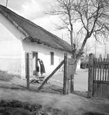 En bondgård i Alsódabas. Orten heter idag Dabas. Tjeckoslovakien-Ungern-Österrike 1935.