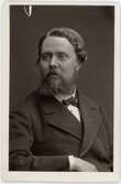 Kabinettsfotografi - professor Hildebrandsson, Uppsala 1878