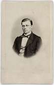 Kabinettsfotografi - professor Carl Mesterton, Uppsala 1860-tal