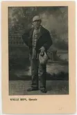 Kabinettsfotografi - Kalle Bom, Uppsala 1904