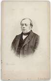 Kabinettsfotografi - professor Svedelius, Uppsala 1860-tal