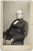 Kabinettsfotografi - professor Spångberg, Uppsala 1864