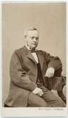 Kabinettsfotografi - professor Walmstedt, Uppsala 1860-tal