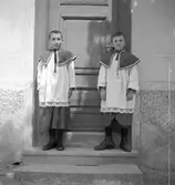 I Vörs. Söndagsskolelever? Tjeckoslovakien-Ungern-Österrike 1935.