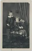 Kabinettsfotografi - John och Adolf af Sandeberg, Uppsala