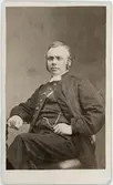 Kabinettsfotografi - adjunkt Collinder, Uppsala 1865