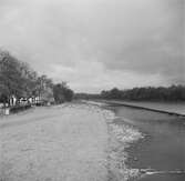 Floden Leie i Gent. Tyskland-Holland-Belgien 1938.
